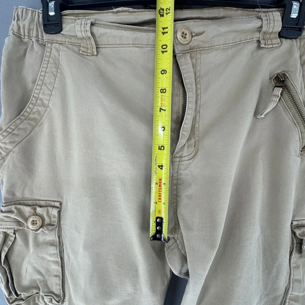 Vintage Mustway Cargo Pants Mens 36 Khaki Y2K Tactical Utility Gorpcore Baggy